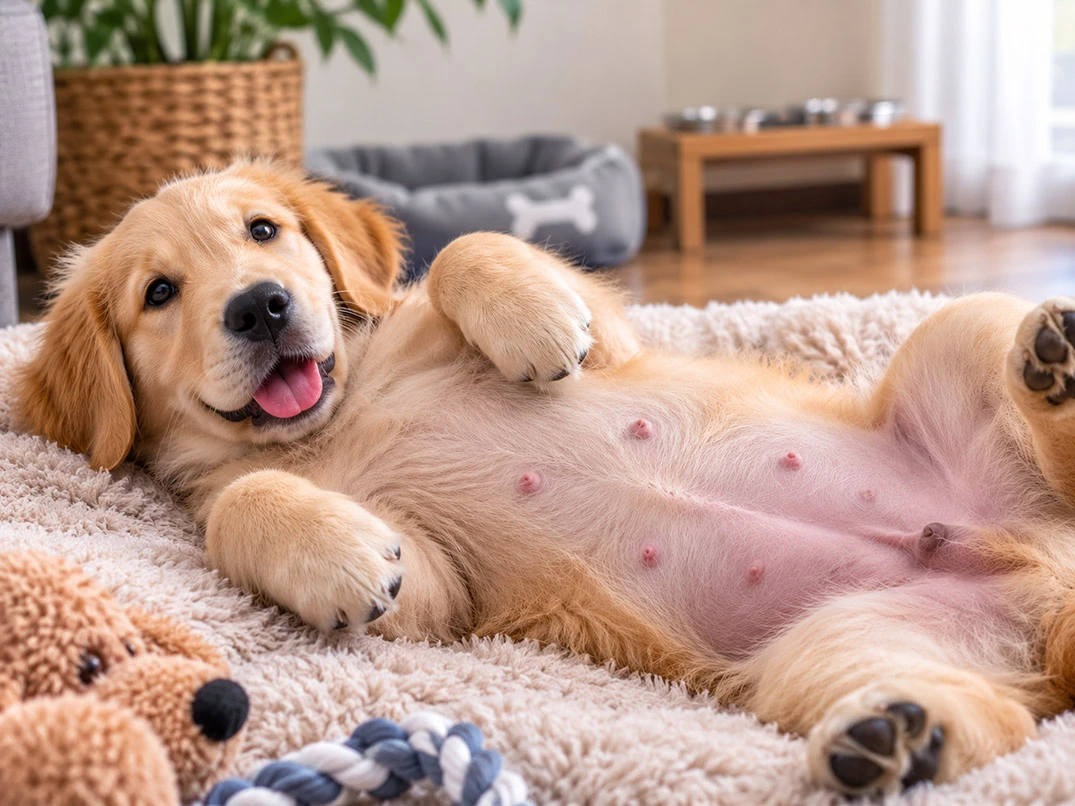 Erkek Köpeğin Memesi Olur mu?