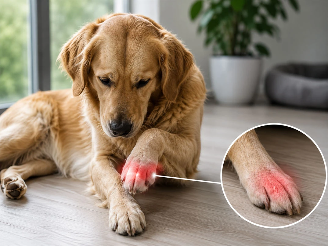 Köpeğim Ayağının Üstüne Basamıyor: Nedenleri