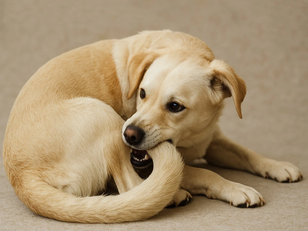 Köpekler Kuyruğunu Neden Isırır?
