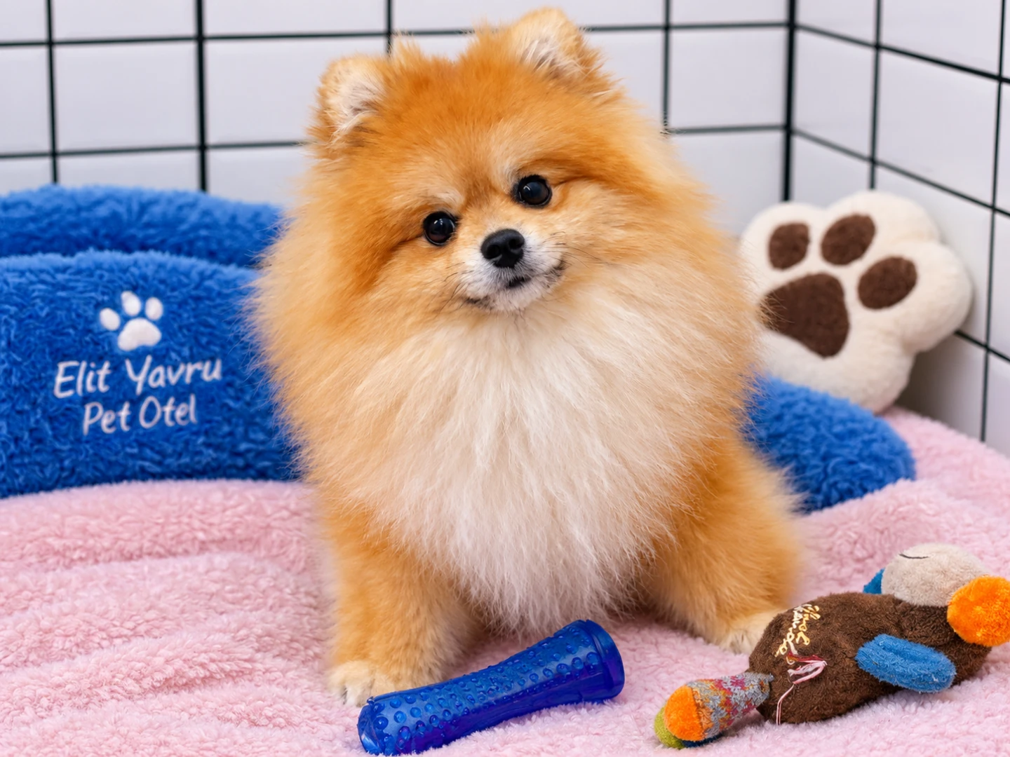 Pansiyonerlerimizden Pomeranian Maris