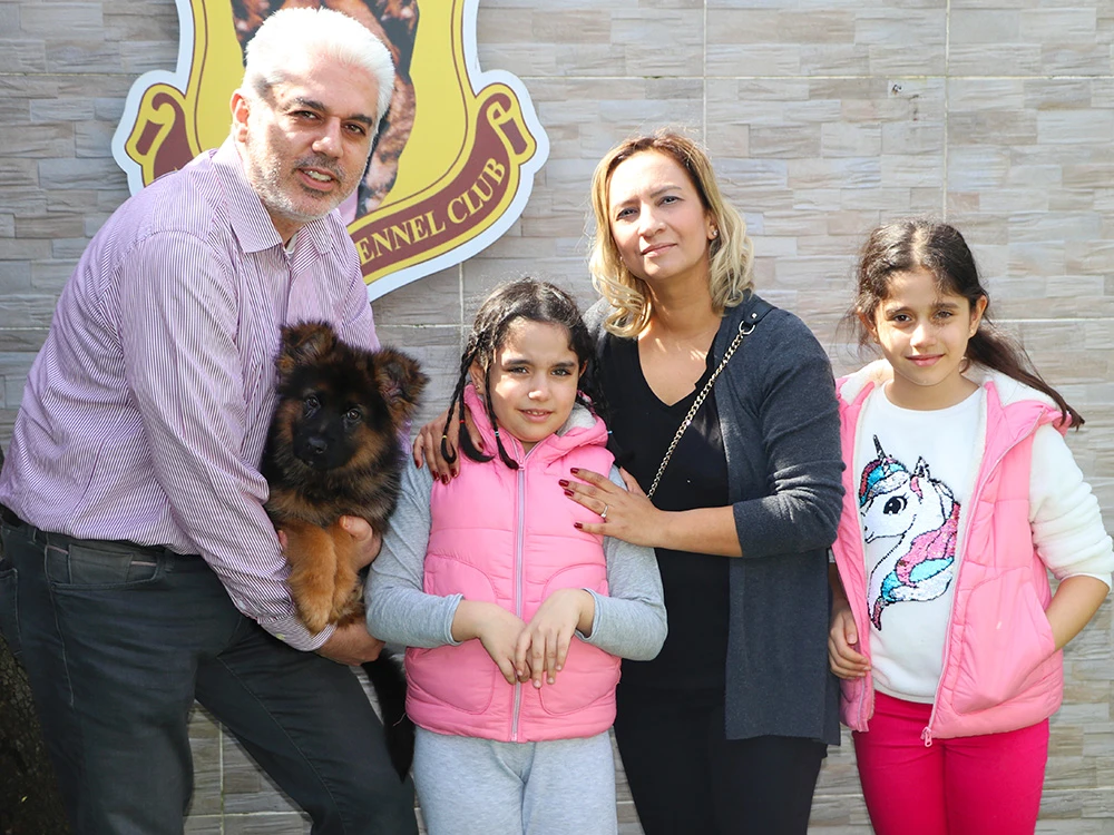 Alihan Bey ve Ailesi, Petworld Alman Kurdu yavrularına kavuştu