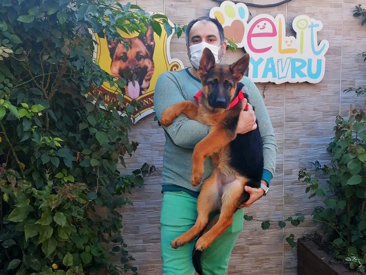 Barış bey yavrusuna kavuştu